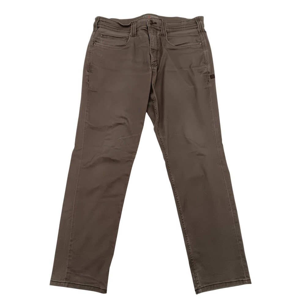 5.11 Tactical Defender-Flex Pants 34x30 (Measures 36x29.5) Fair EDC Brown Khaki